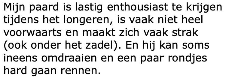 paard draait om