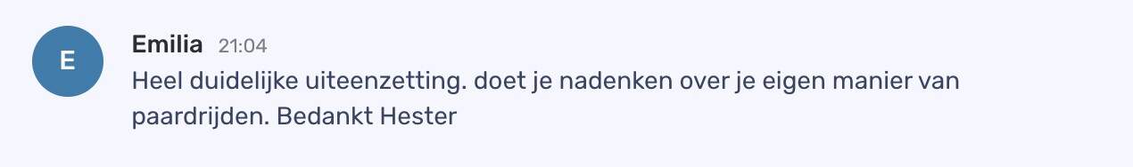 masterclass review ruitergevoel